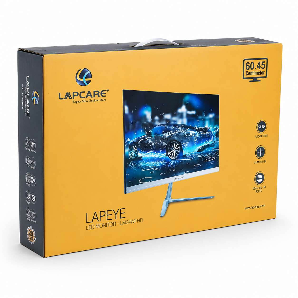 Lapcare Lapeye LM24WFHD 60.45 cm Full HD LED Monitor