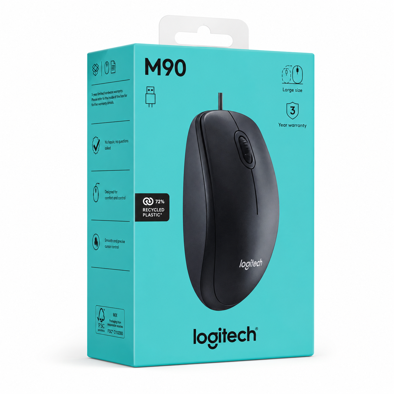 Logitech M90 Wired USB Mouse